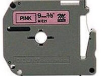 brother-me21-metallic-black-on-pink-label-tape