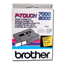 brother-tx651-black--on-yellow-label-tape